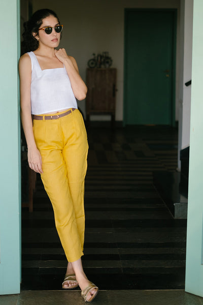 The Linen Pleated Trousers | Creatures of Habit