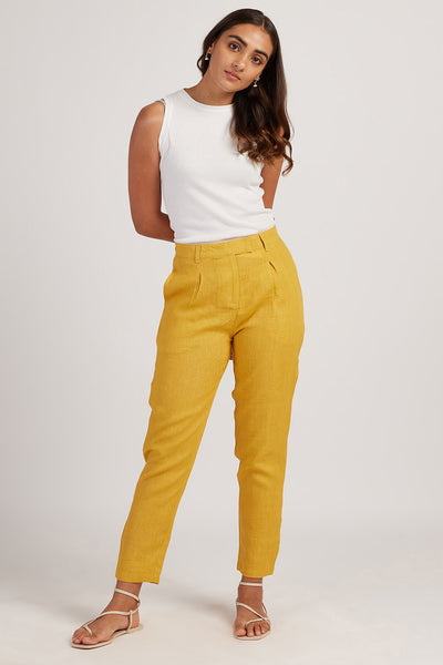 The Linen Pleated Trousers | Creatures of Habit