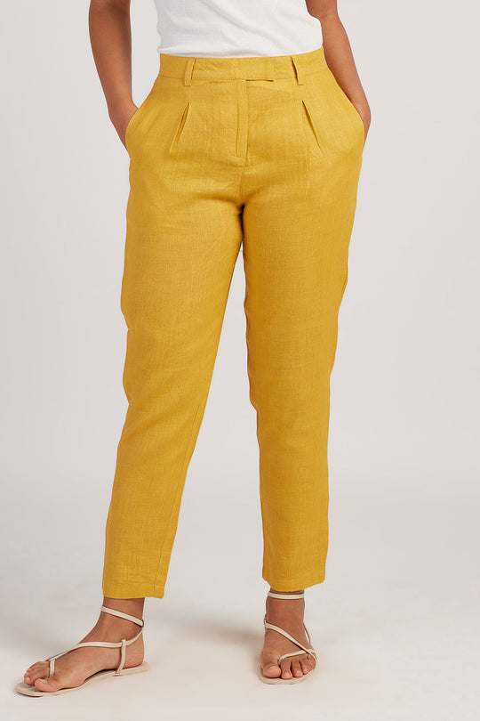 The Linen Pleated Trousers | Creatures of Habit