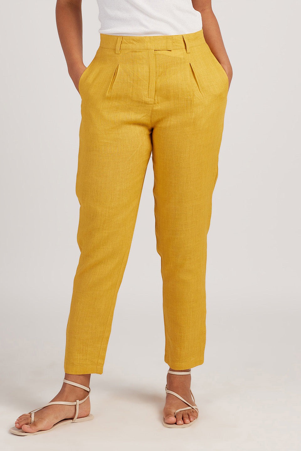 The Linen Pleated Trousers | Creatures of Habit