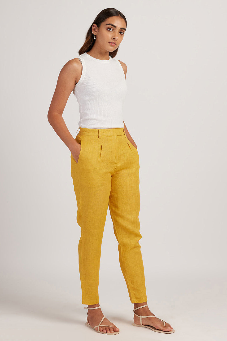 The Linen Pleated Trousers | Creatures of Habit