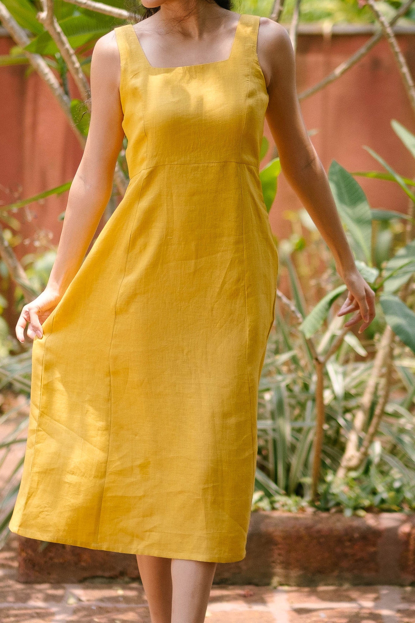 The Linen Midi Dress | Creatures of Habit