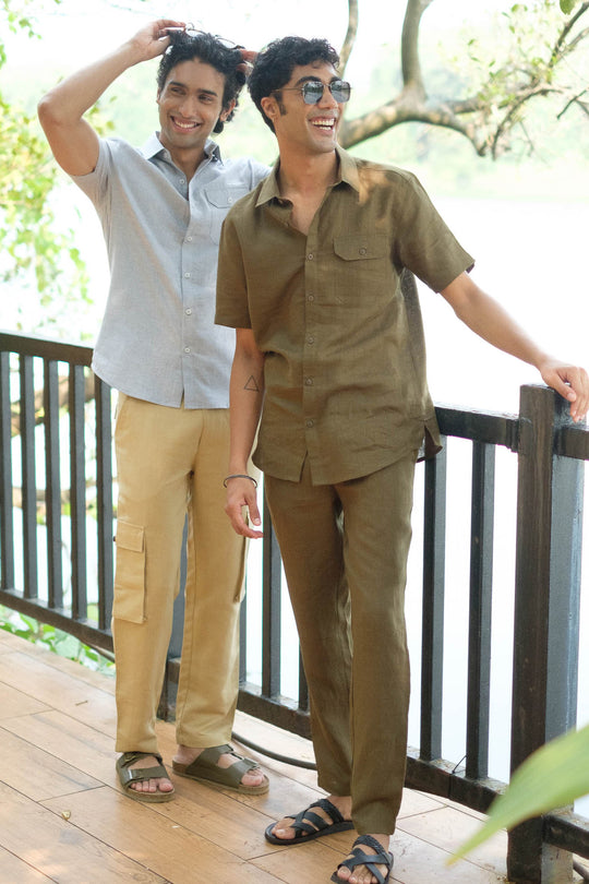 The Linen Shirt | Short Sleeve | Creatures of Habit
