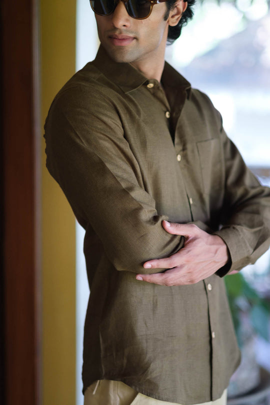 The Linen Shirt | Creatures of Habit