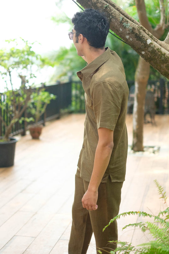 The Linen Shirt | Short Sleeve | Creatures of Habit