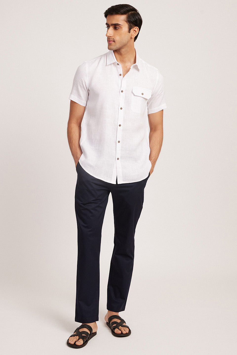 The Linen Shirt | Short Sleeve | Creatures of Habit