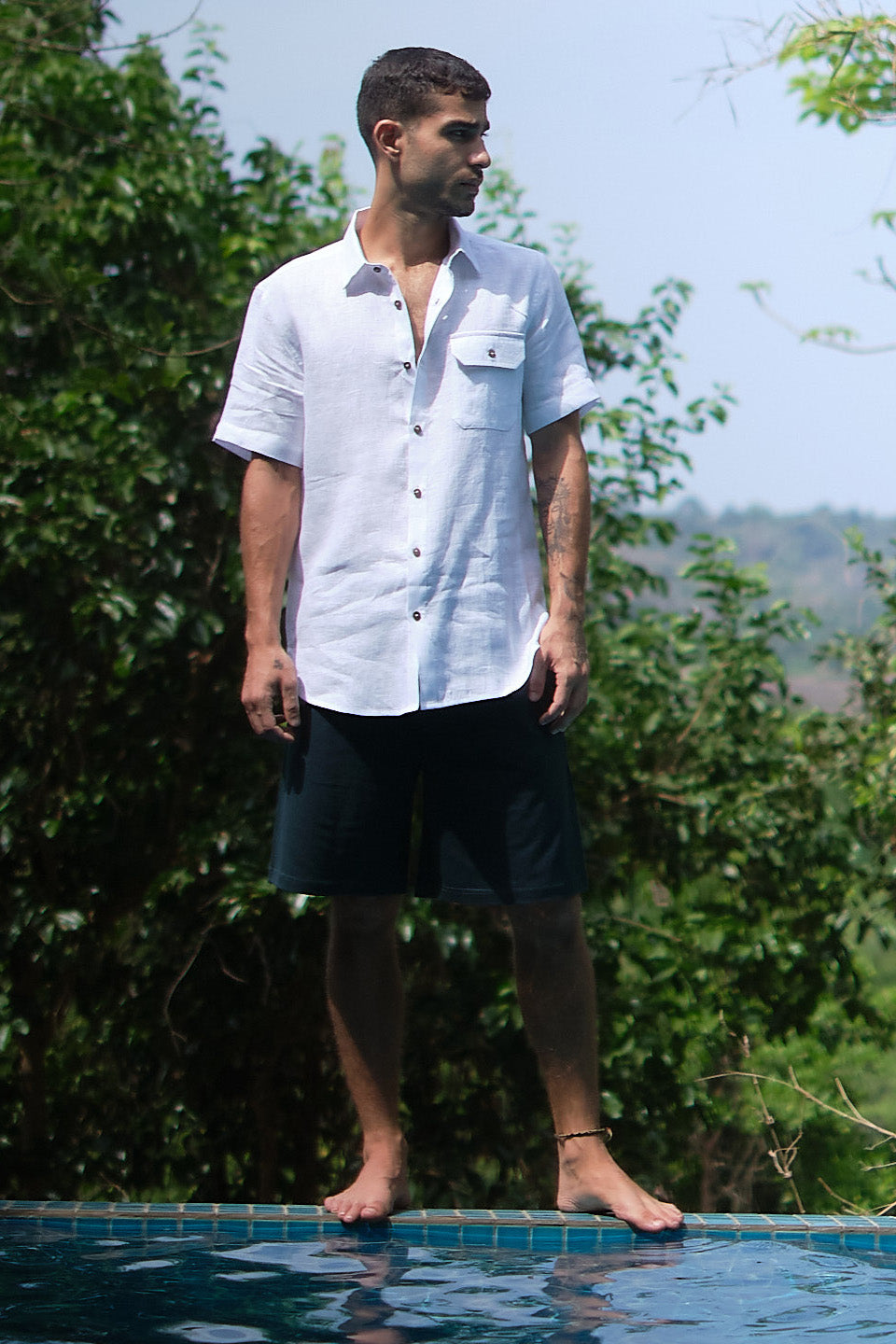 The Linen Shirt | Short Sleeve | Creatures of Habit