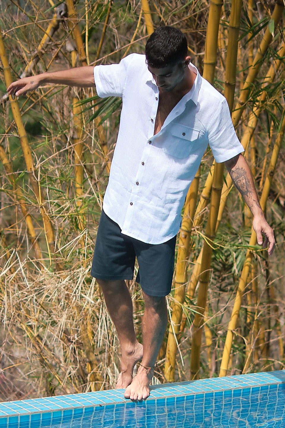 The Linen Shirt | Short Sleeve | Creatures of Habit