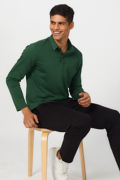 The Pima Polo | Long Sleeve | Creatures of Habit