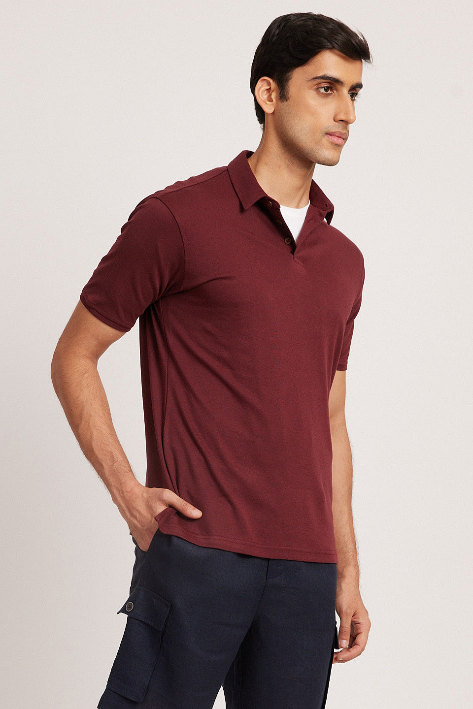  The Vintage Polo Port Red  | Mens T-Shirts   |  Creatures of Habit
