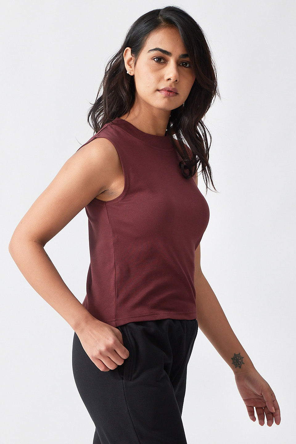 Women's Tank- Explore Vintage Tank Port Red Online