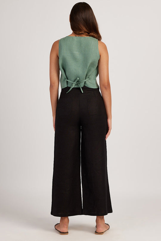The Linen Crop Tank | Creatures of Habit