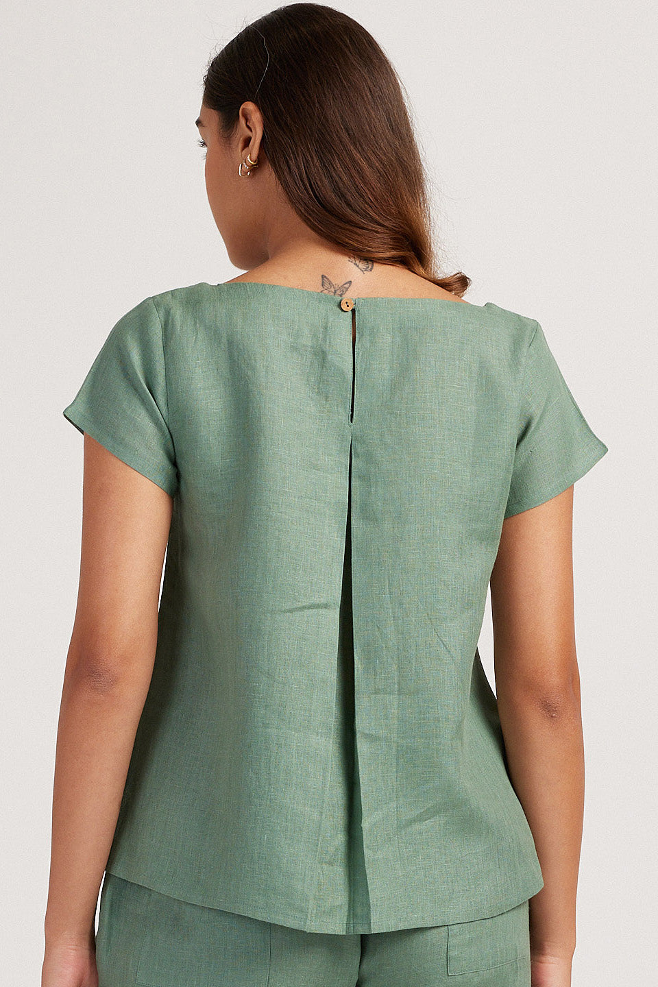 The Linen Boat Neck Top | Creatures of Habit