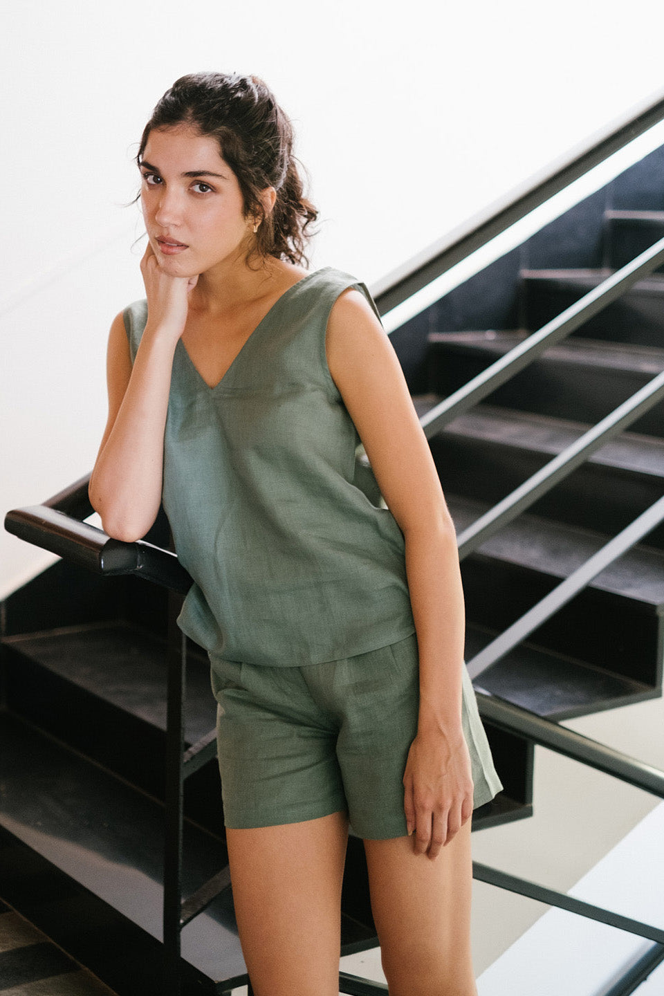 The Linen Tailored Shorts | Creatures of Habit