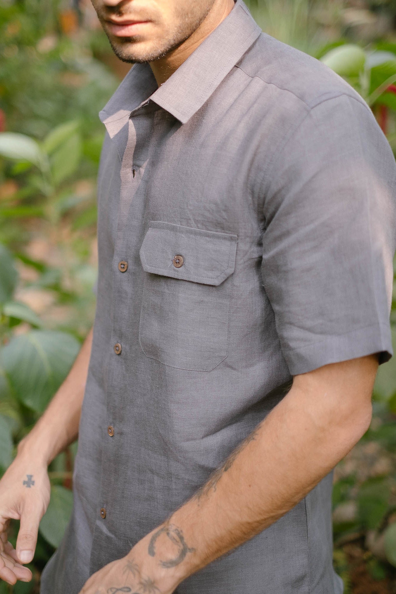 The Linen Shirt | Short Sleeve | Creatures of Habit