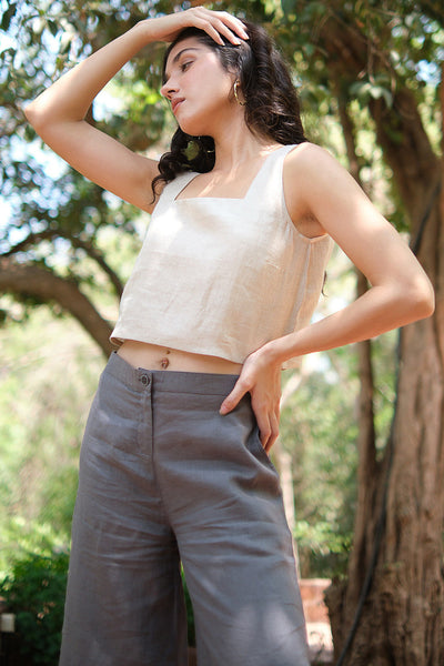 The Linen Wide Leg Pants | Creatures of Habit