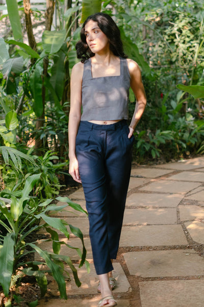 The Linen Crop Tank | Creatures of Habit