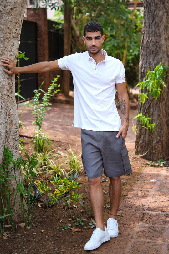 The Linen Cargo Shorts | Creatures of Habit
