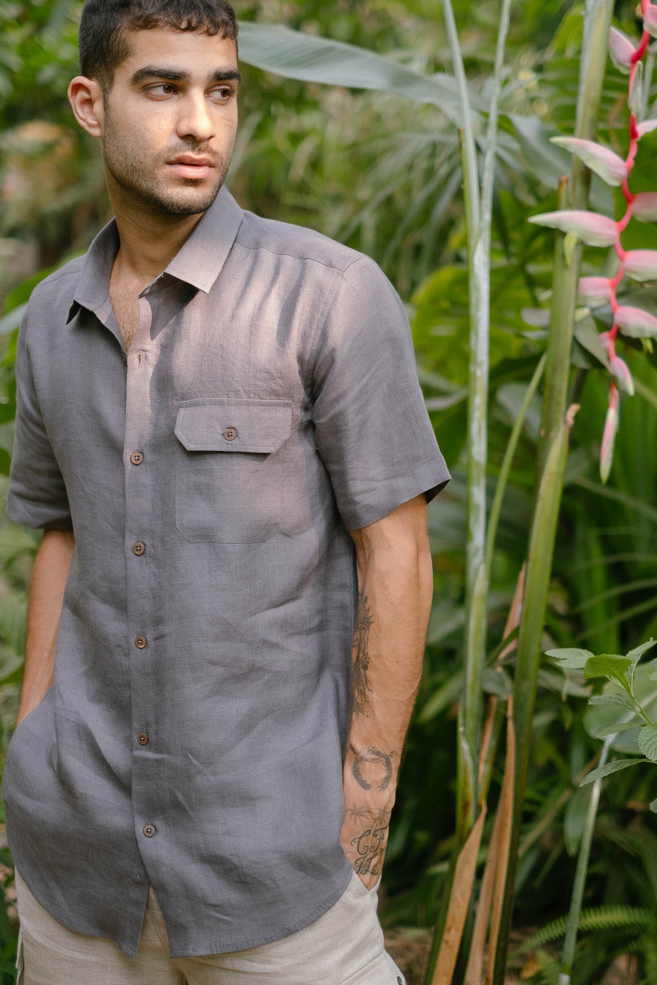 The Linen Shirt | Short Sleeve | Creatures of Habit