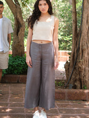Linen Wide Leg Pants