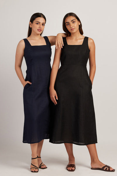 The Linen Midi Dress | Creatures of Habit