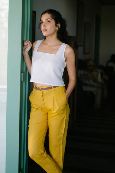 The Linen Pleated Trousers | Creatures of Habit