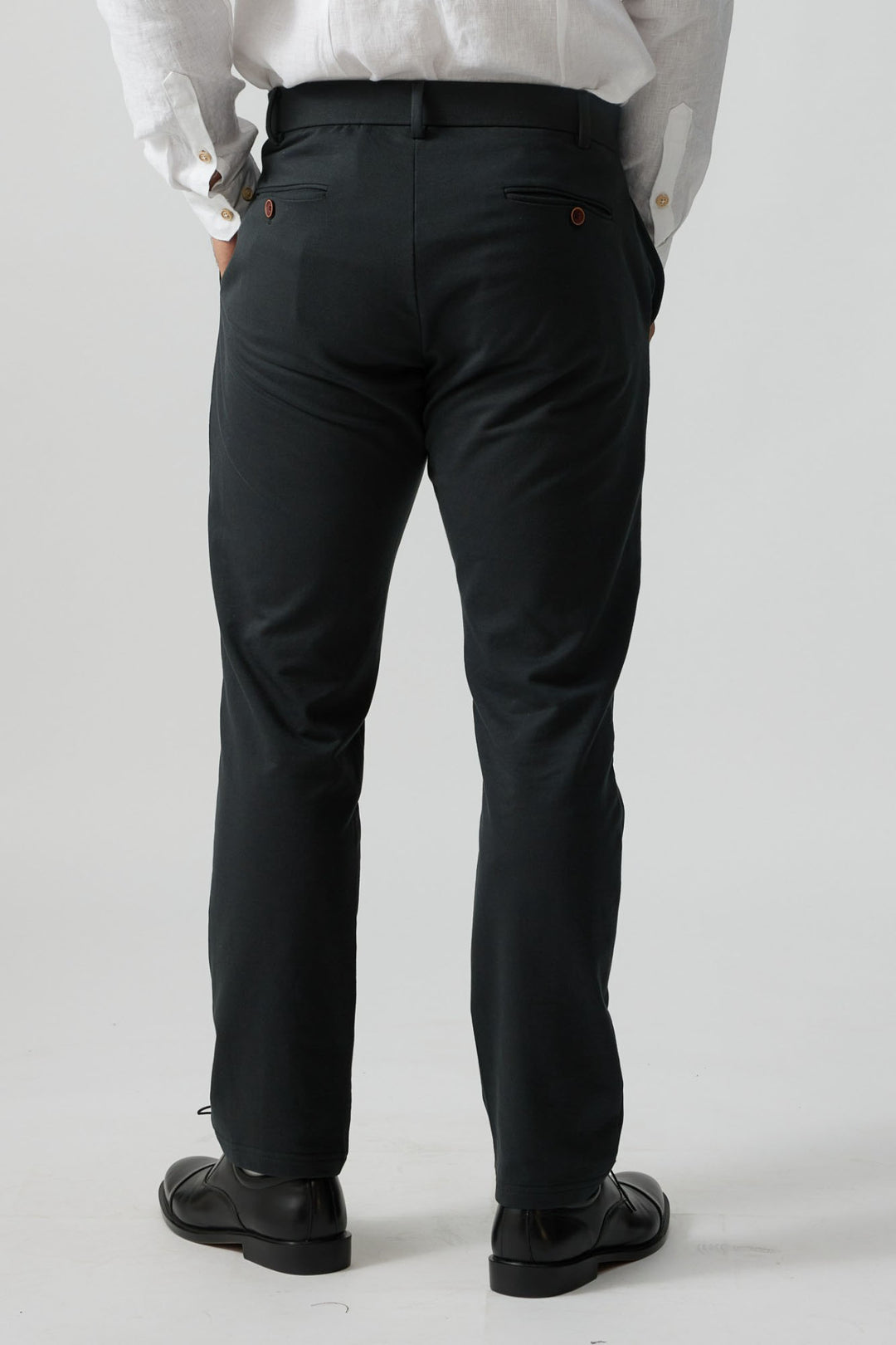 Mens Trouser | Pima French Terry Trousers Stone Grey