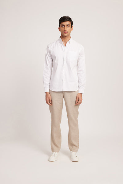 The Classic Buttondown Shirt True White | Mens T-Shirts | Creatures of Habit