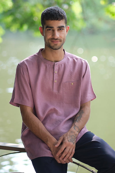 The Linen Bandhgala | Creatures of Habit