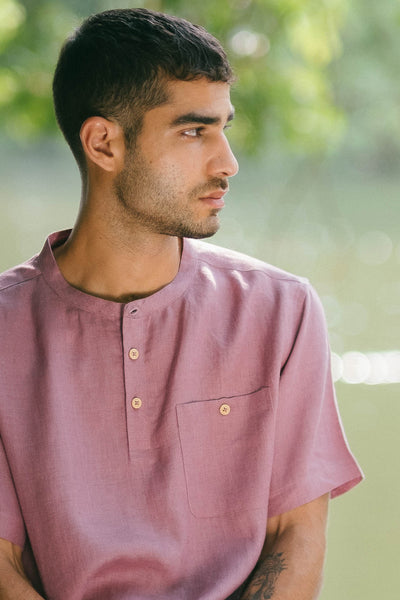 The Linen Bandhgala | Creatures of Habit