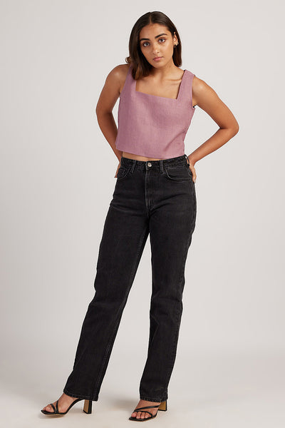 The Linen Crop Tank | Creatures of Habit