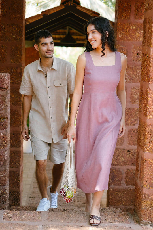 The Linen Midi Dress | Creatures of Habit