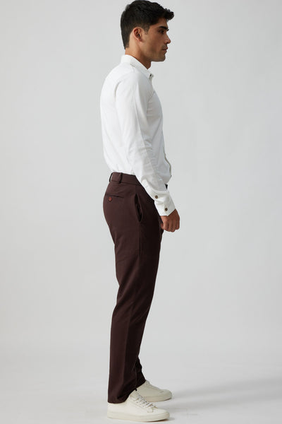Pima French Terry Trousers Walnut Brown | Mens Trousers | Creatures of Habit