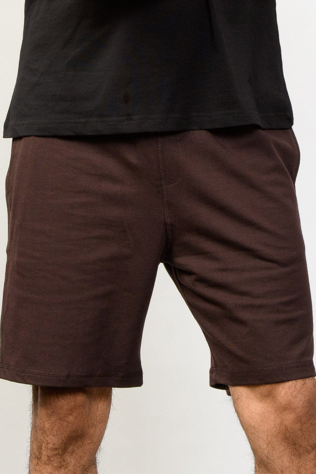 Pima French Terry Shorts Walnut Brown | Mens Shorts | Creatures of Habit