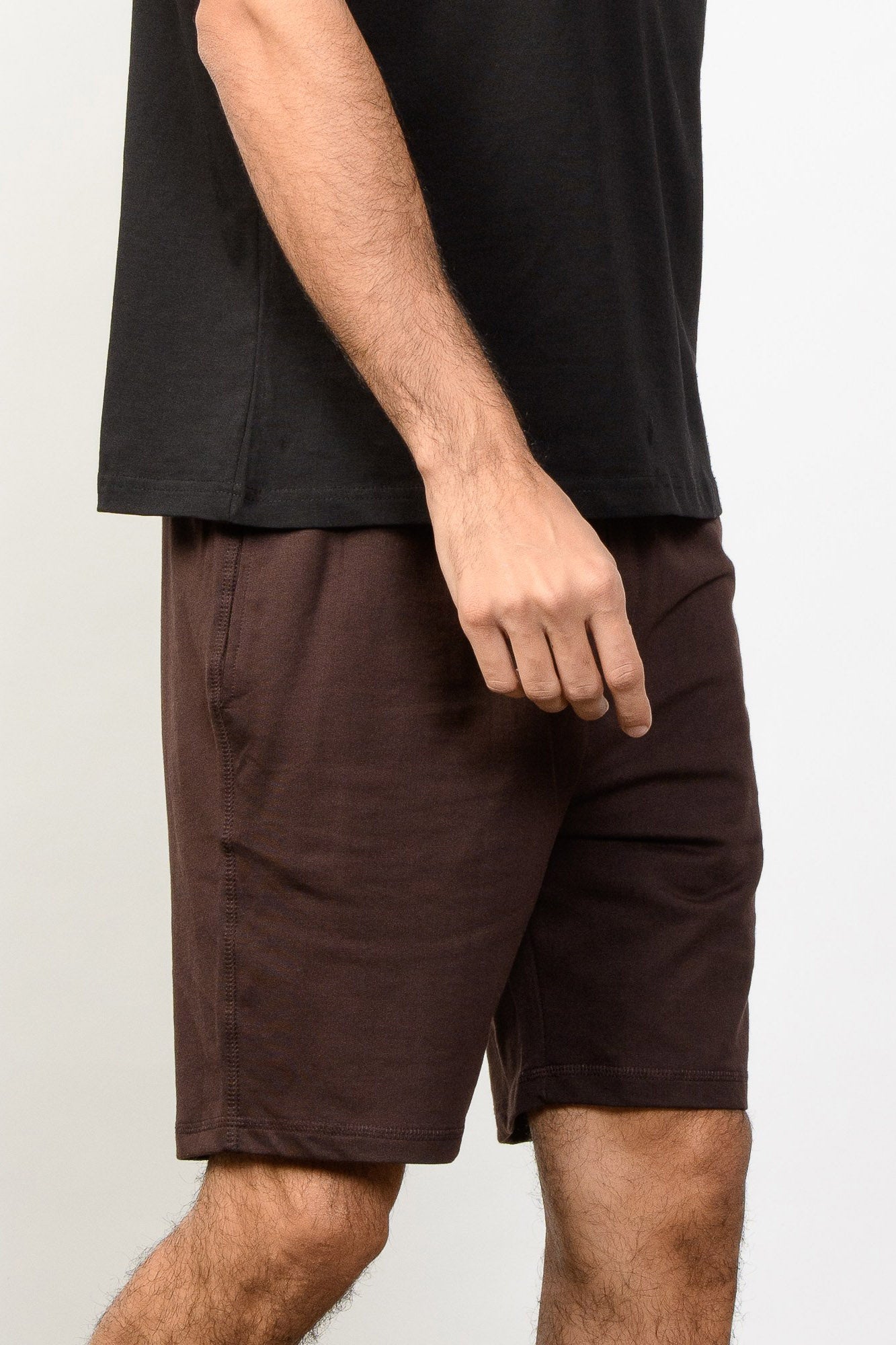 Pima French Terry Shorts Walnut Brown | Mens Shorts | Creatures of Habit