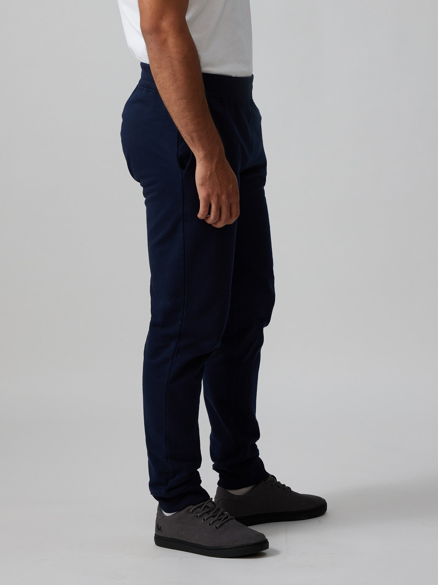 The Brushed Terry Joggers Deep Sea Blue | Mens Joggers | Creatures of Habit