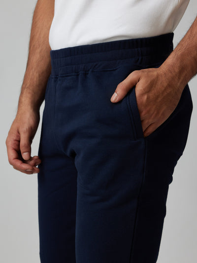 The Brushed Terry Joggers Deep Sea Blue | Mens Joggers | Creatures of Habit