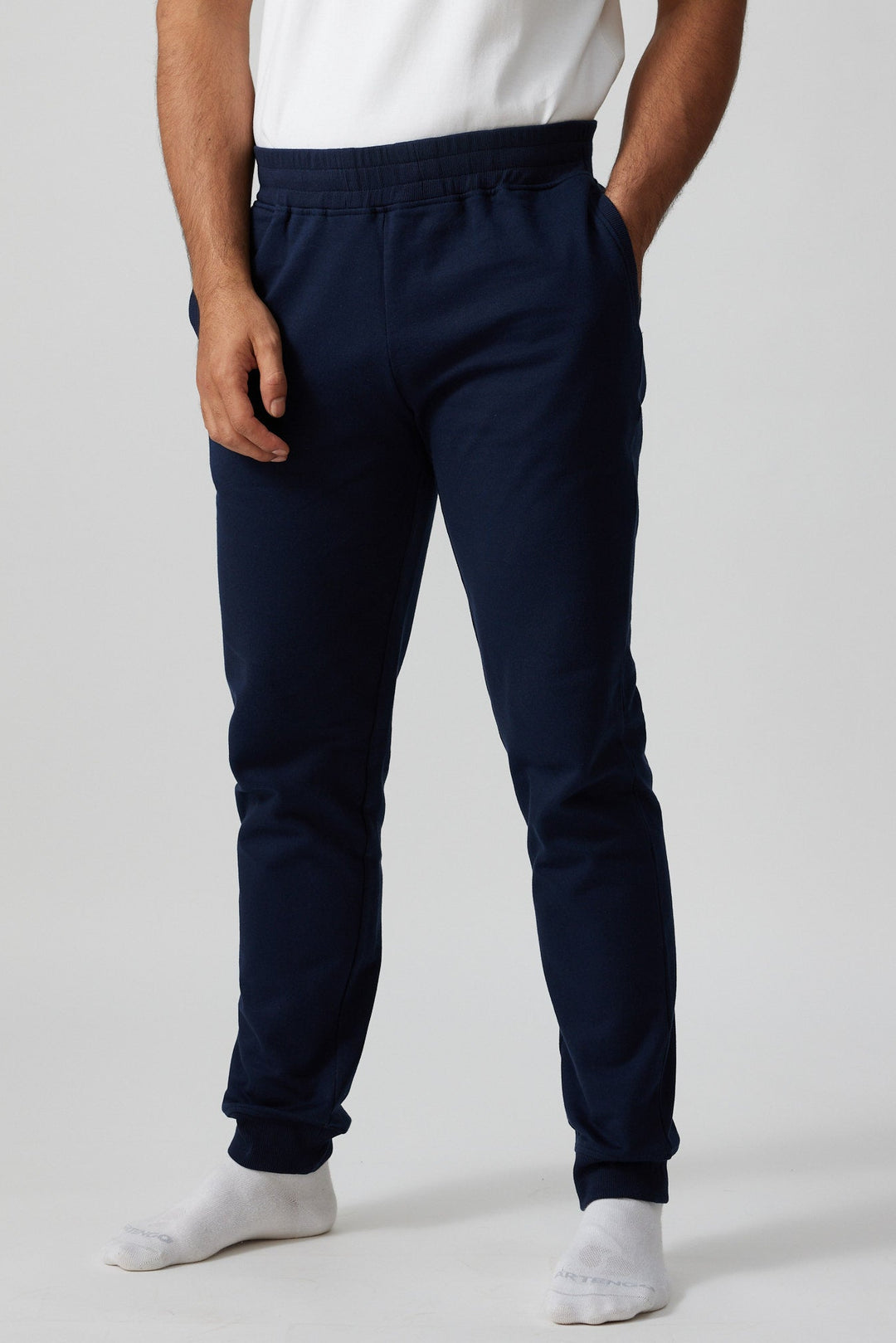 Joggers for Men The Brushed Terry Joggers Deep Sea Blue