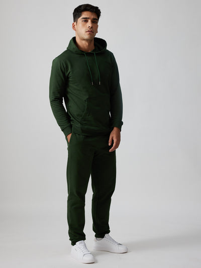 The Brushed Terry Joggers Forest Green | Mens Joggers | Creatures of Habit